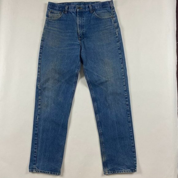 Carhartt B160 DST Relaxed Fit Jeans 36 x 35 Cotton Men